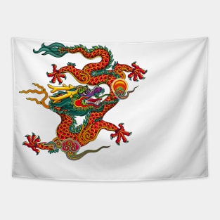 China Dragon Tapestry