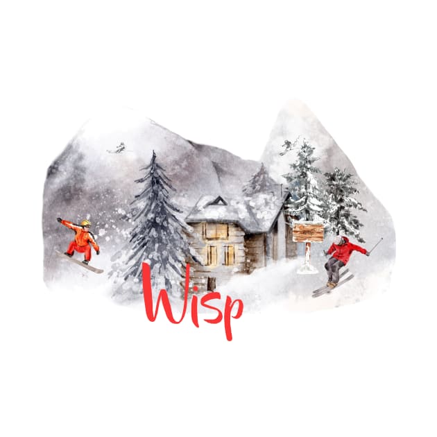 Skiing & Snowboarding in Wisp by ArtDesignDE