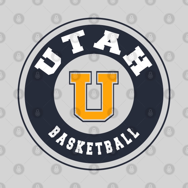 Utah basketball by BVHstudio