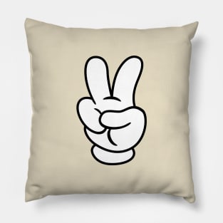 Peace Hand Pillow