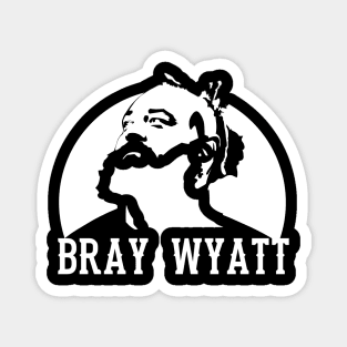 Bray Wyatt Black and White Design Magnet