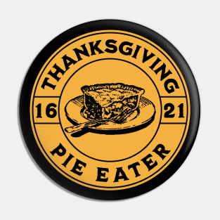 Thanksgiving - Pie Eater Pin