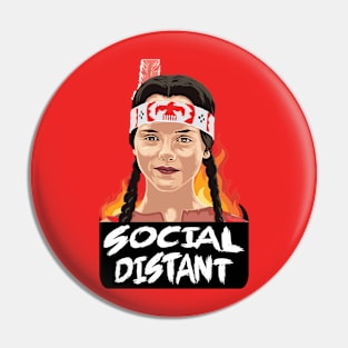 Social Distant Pin