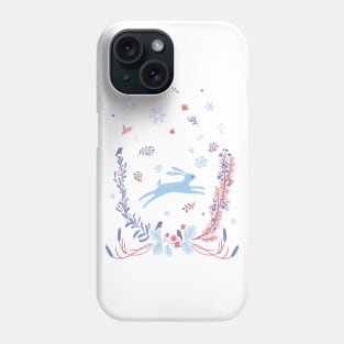 Winter Tale Hare Phone Case