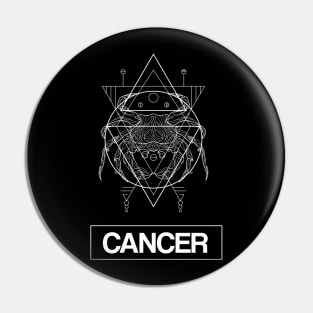 Cancer Zodiac Constellation Pin