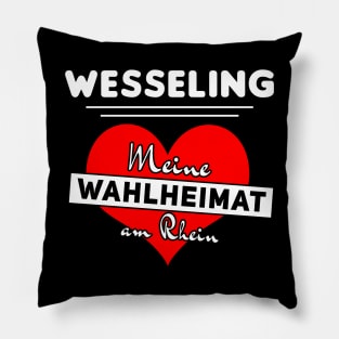 Wesseling Wahlheimat Rhein Pillow