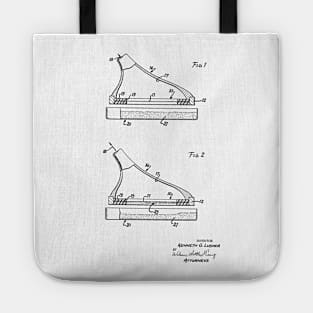 Method of Printing Vintage Patent Hand Drawing Tote