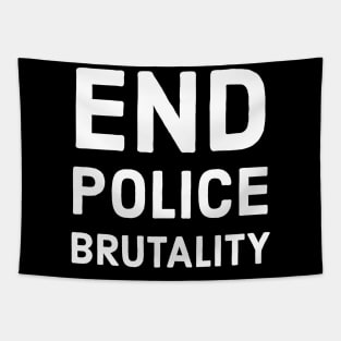 End Police Brutality Tapestry