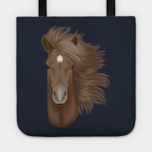 brown horse head Tote