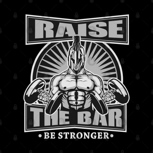 SPARTAN RAISE THE BAR by beanbeardy