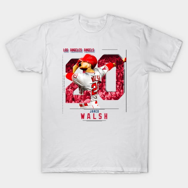 Rinkha Jared Walsh Baseball Edit Angels Women's T-Shirt