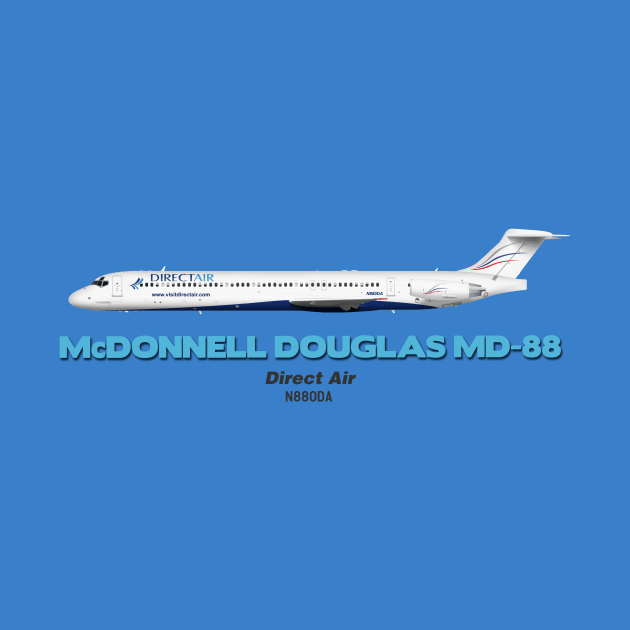 McDonnell Douglas MD-88 - Direct Air by TheArtofFlying
