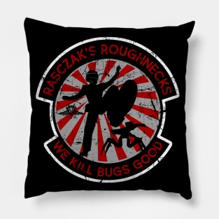 Rasczak's Roughnecks Weathered Pillow