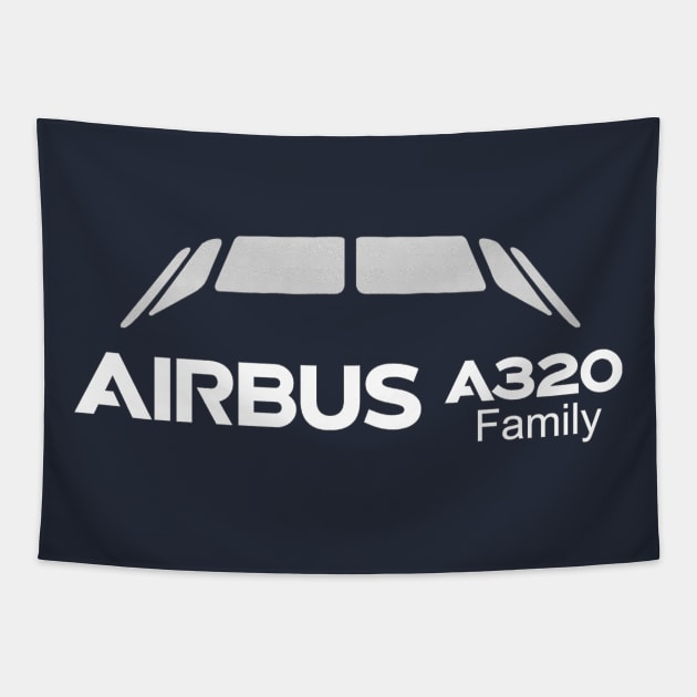 A320 Family Tapestry by Caravele