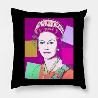 queen elizabeth 2 Pillow