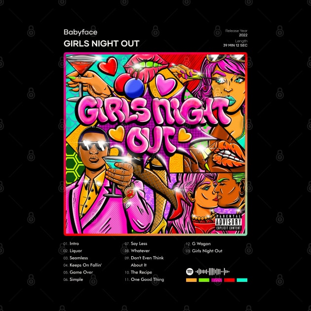 Babyface - Girls Night Out Tracklist Album by 80sRetro