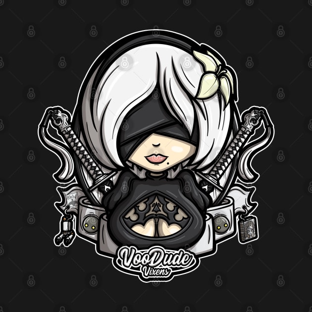 2B Pin Up by VooDudeDesigns