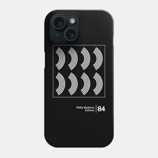 Echoes - Minimalist Graphic Artwork Design Phone Case