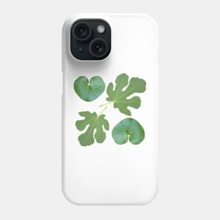 Wild Ginger and Fig Leaves Phone Case