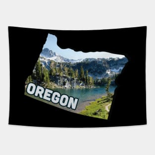 Oregon state, Oregon hiking trails gift, Oregon home state Tapestry