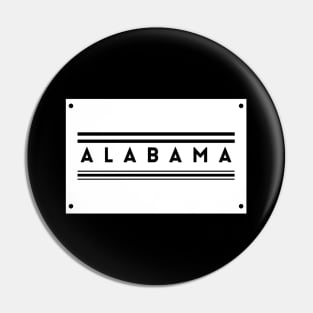 Made In Alabama Pin