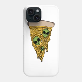 The Alien Pizza Phone Case