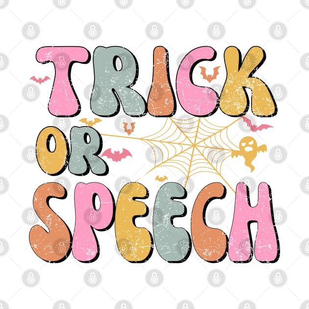 Discover Groovy Trick Or Speech Pathology Halloween Speech Therapy Tapisseries