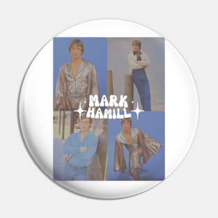 groovy aesthetic mark hamill  (perfect for your average luke skywalker stan) • star wars cast collection Pin