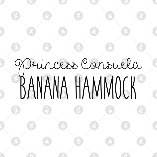 Friends - Princess Consuela Banana Hammock by qpdesignco