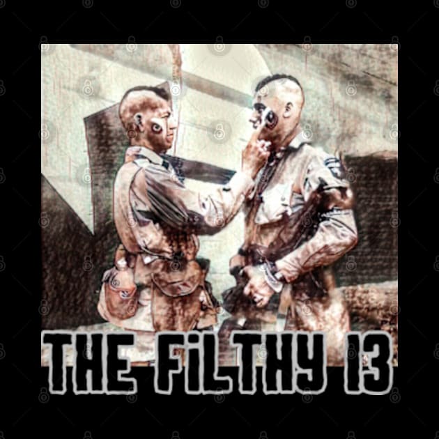 The Filthy 13 - 101st Airborne Division, D-Day WWII by Desert Owl Designs