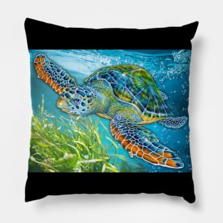 Sea Turtle Pillow