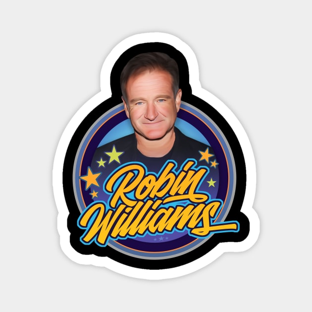 Robin Williams Magnet by Trazzo