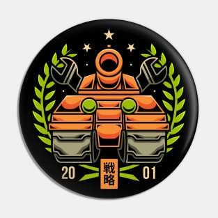 Orange Star Forces Pin