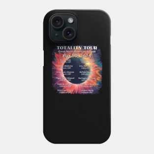 Eclipse Path Tour Map — April 8, 2024 Total Solar Eclipse Phone Case