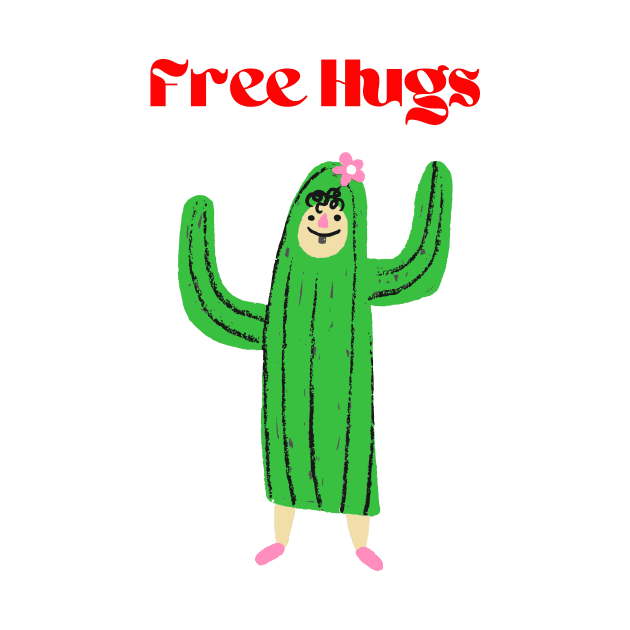 Cactus Person Asking For A Hug by ToughCookie98