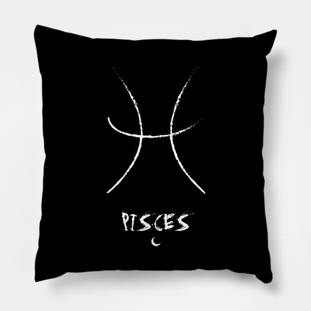 Pisces Pillow by Scailaret