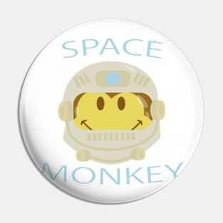 Space monkey, space travel, cute animal Pin