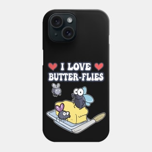 I Love Butterflies - Butterfly Lover Phone Case