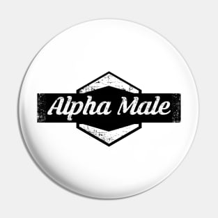 Alpha Male Pin