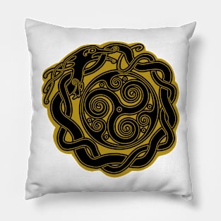 Jormungand Yellow Pillow