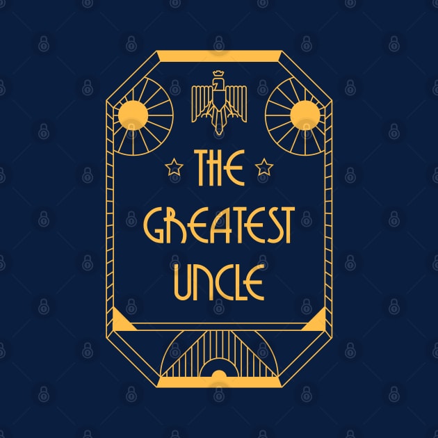 The Greatest Aunt - Art Deco Medal of Honor by Millusti