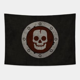 Bricks 22 - Skull Tapestry