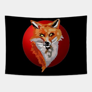 Fierce Fox Tapestry