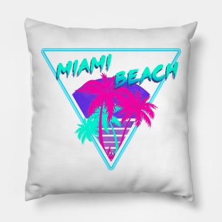 Miami Beach design Pillow