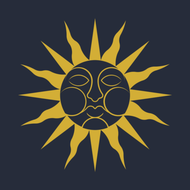 Folk Horror Wickerman Sun Sigil by Ricardo77