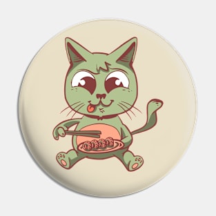 Cat Sushi Pin