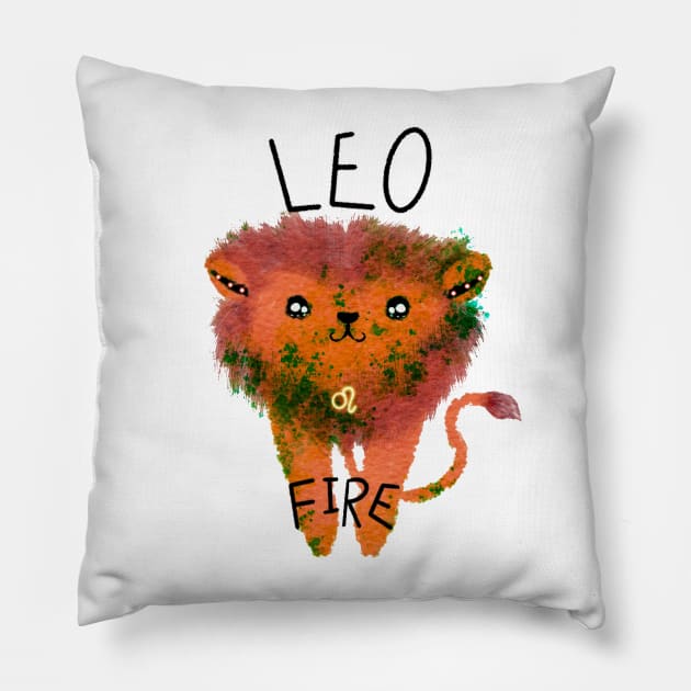 Molar Leo Pillow by Happimola