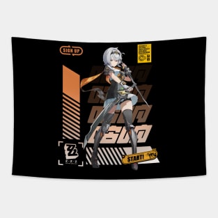 Silver Soldier (Zenless Zone Zero) Tapestry