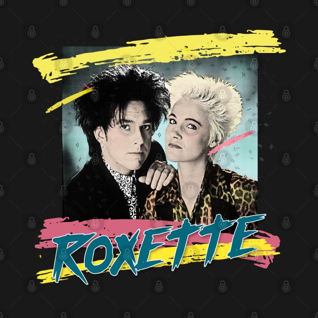 Roxette / 80s Styled Original Fan Design by DankFutura