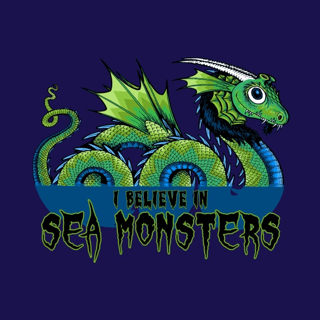 I Believe in Sea Monsters by inkninja